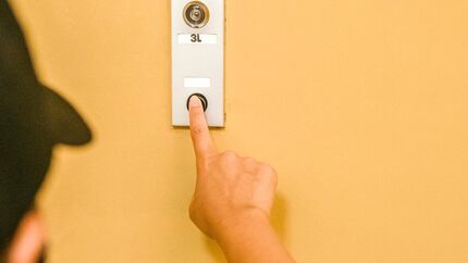 Voorbeeld van een deurbel